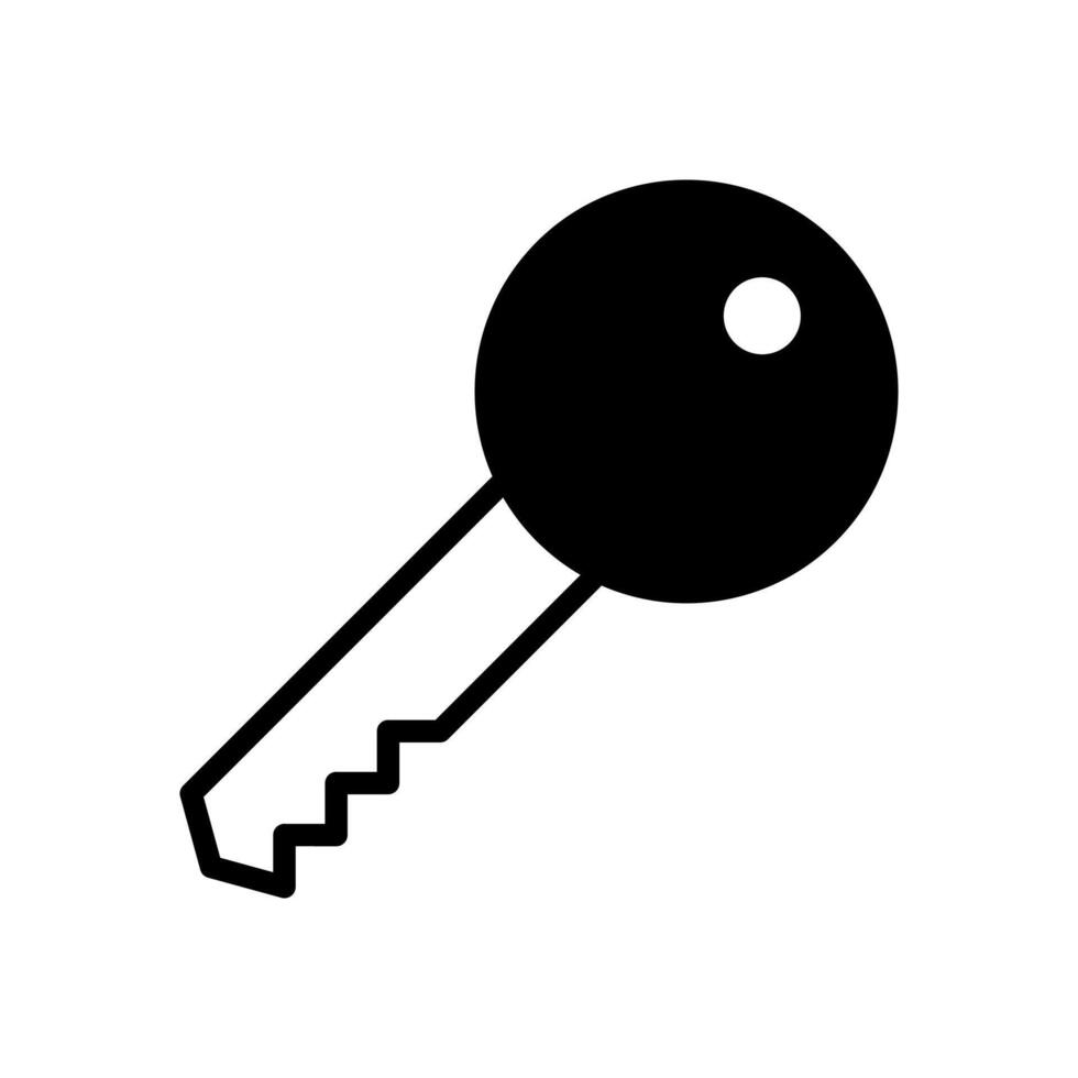 Schlüssel Symbol Symbol Vektor Vorlage