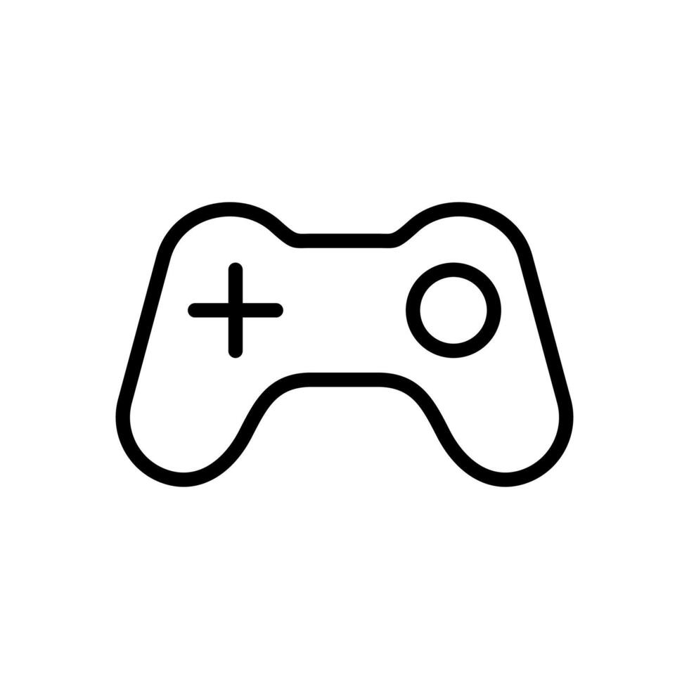 spel kontrollant ikon symbol vektor mall