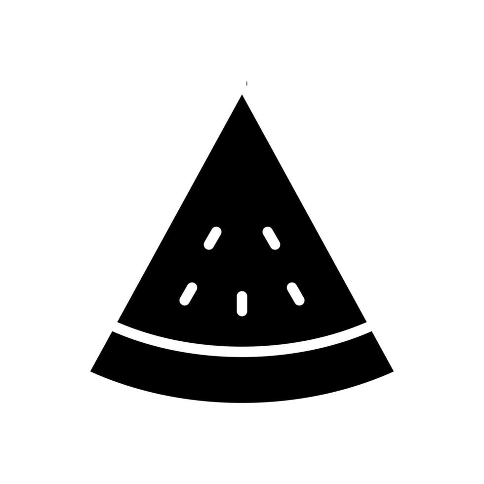 Wassermelone Symbol Symbol Vektor Vorlage