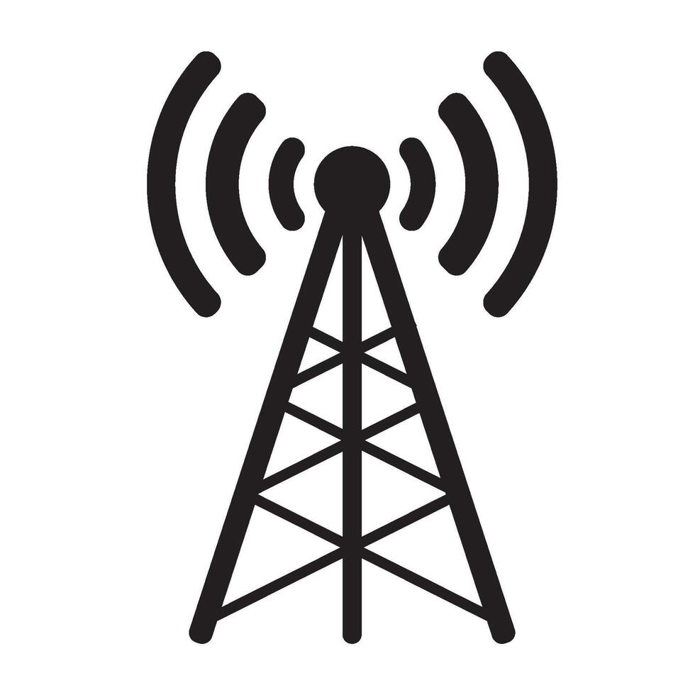 Antenne Symbol Vektor Illustration Design