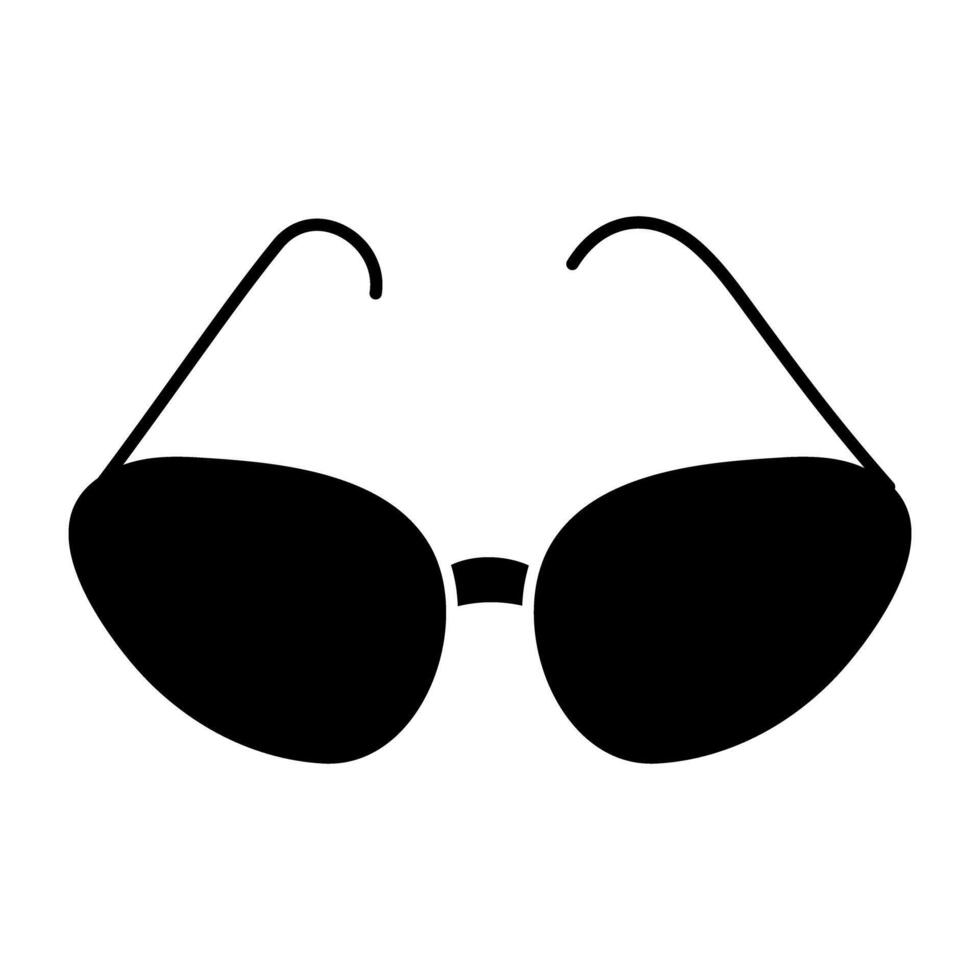 perfekt Design Symbol von Sonnenbrille vektor