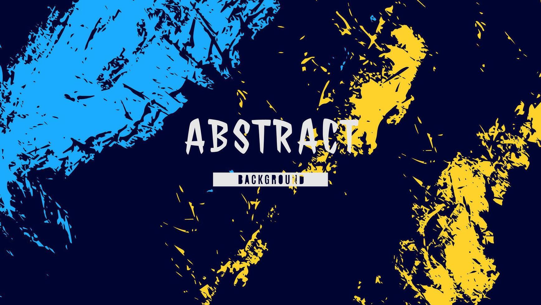 abstrakt Blau Gelb Grunge Farbe Textur Hintergrund vektor