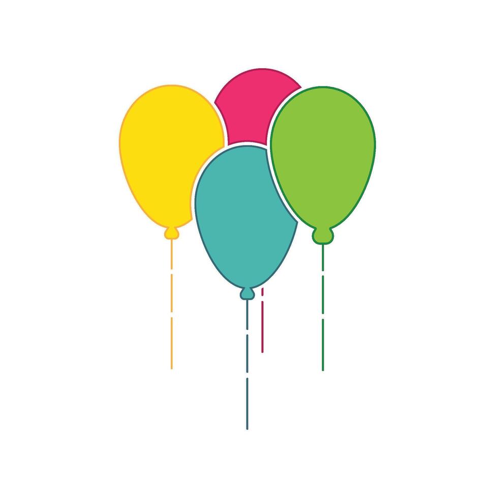 Ballon Logo einfach Vektor