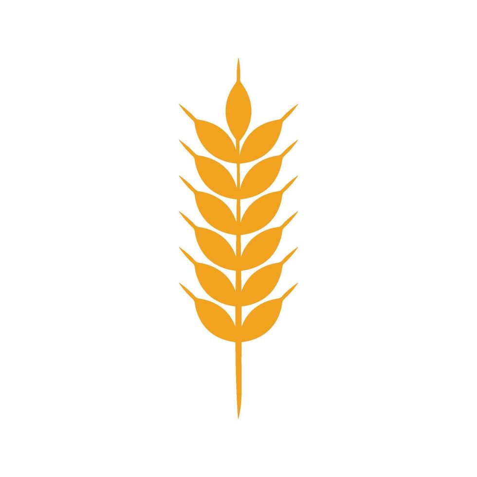 jordbruk vete logotyp vektor