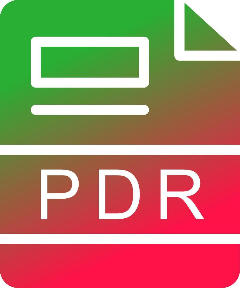 pdr kreativ Symbol Design vektor