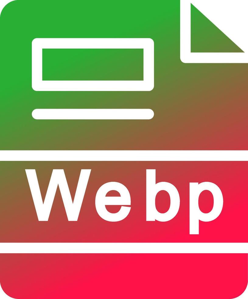 webp kreativ Symbol Design vektor