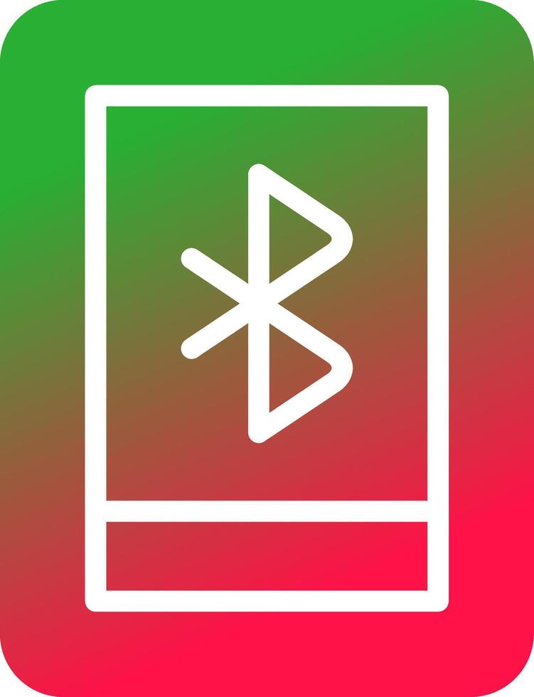 Bluetooth kreatives Icon-Design vektor