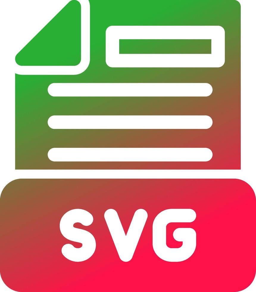 svg fil kreativ ikon design vektor