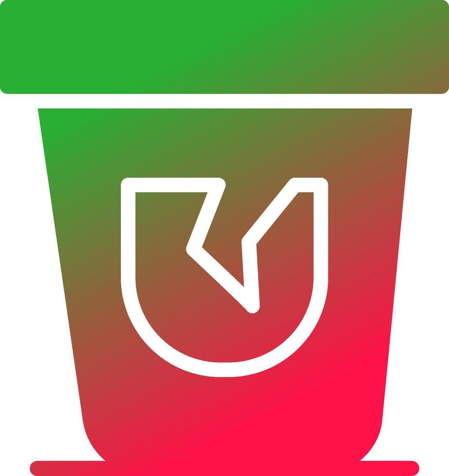 Trash-kreatives Icon-Design vektor