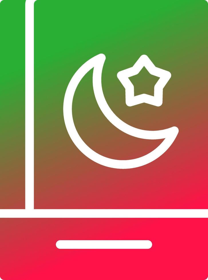 Koran kreatives Icon-Design vektor