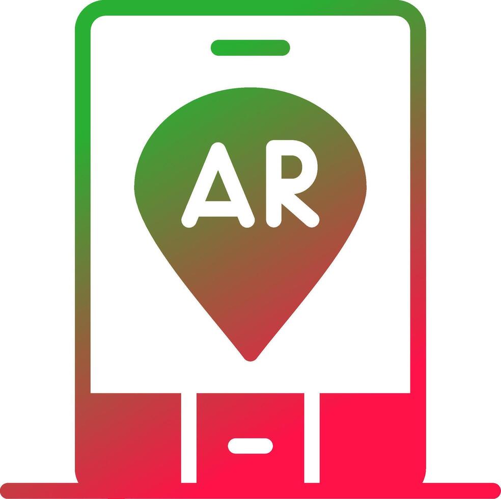 ar Navigation kreativ Symbol Design vektor