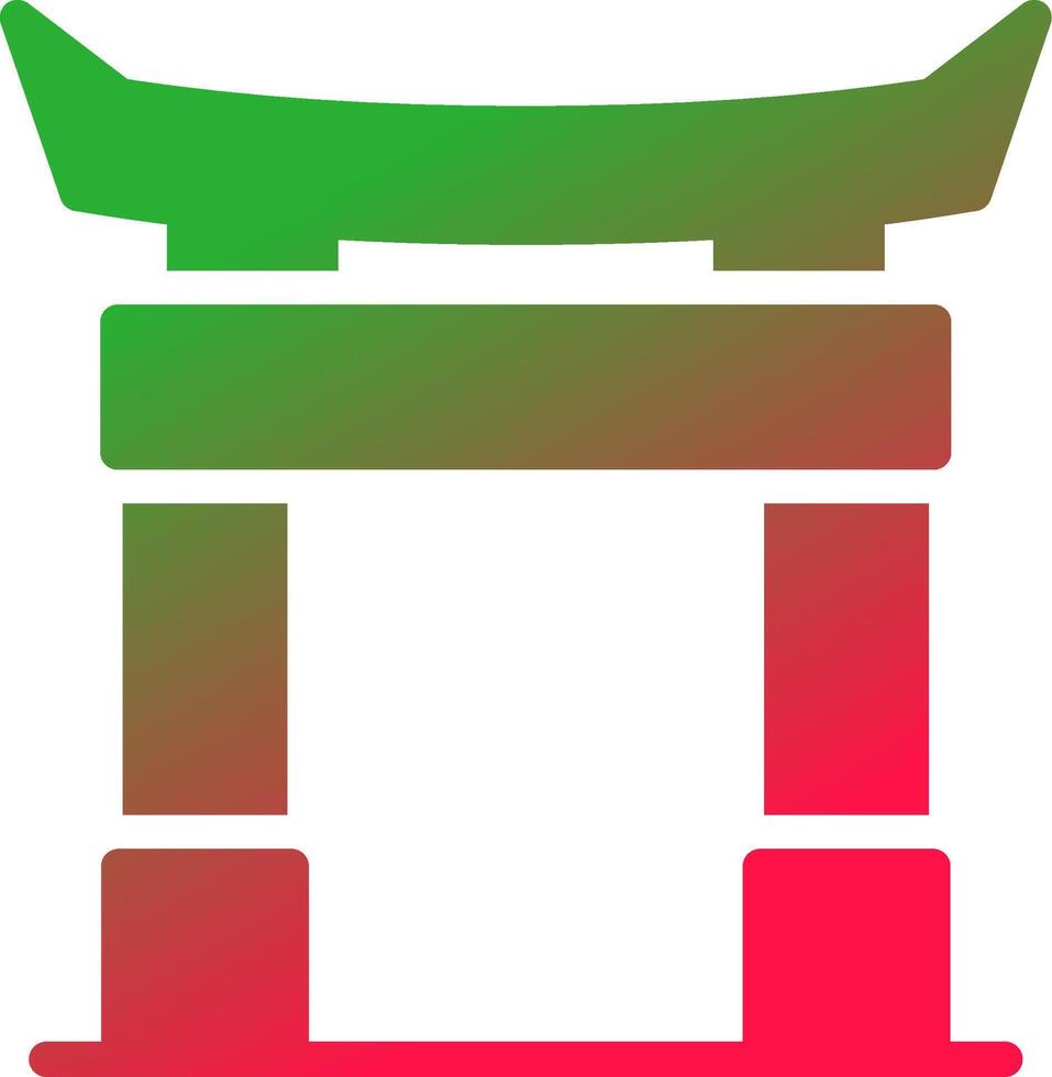 toriien Port kreativ ikon design vektor