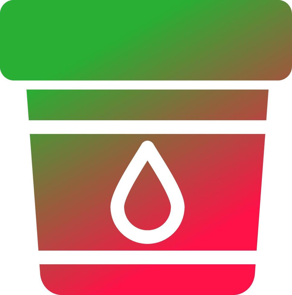 Urinprobe kreatives Icon-Design vektor