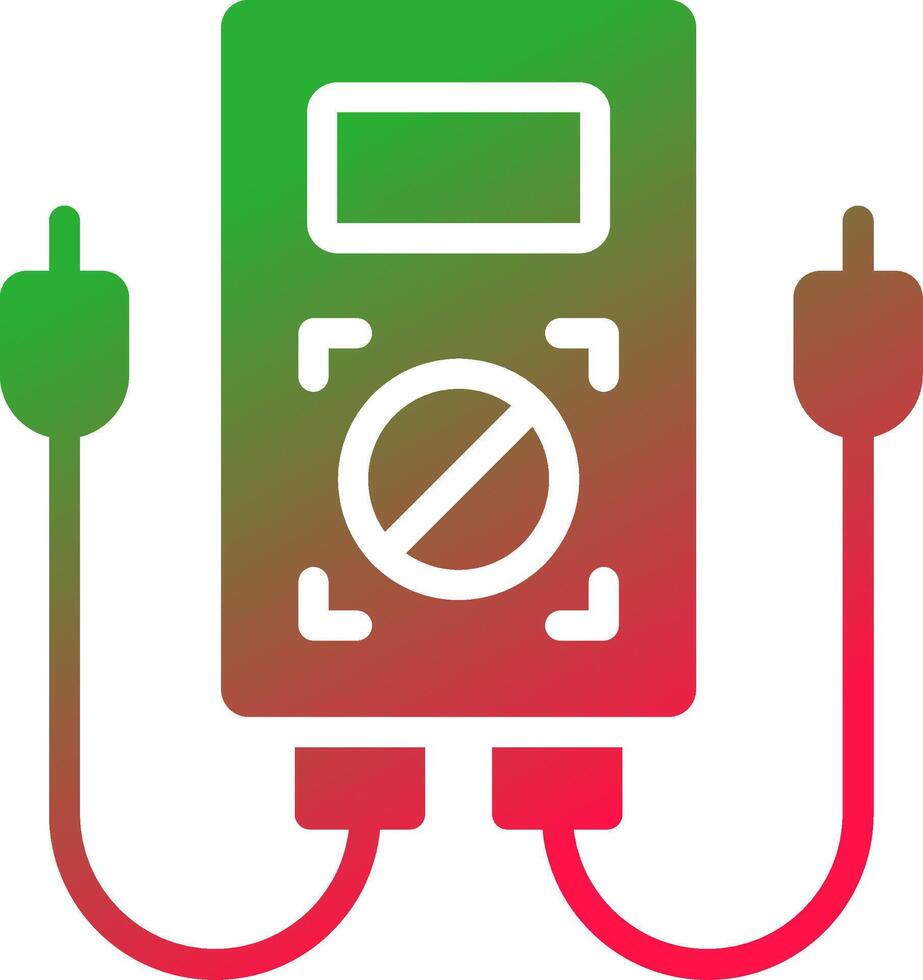 multimeter kreativ ikon design vektor