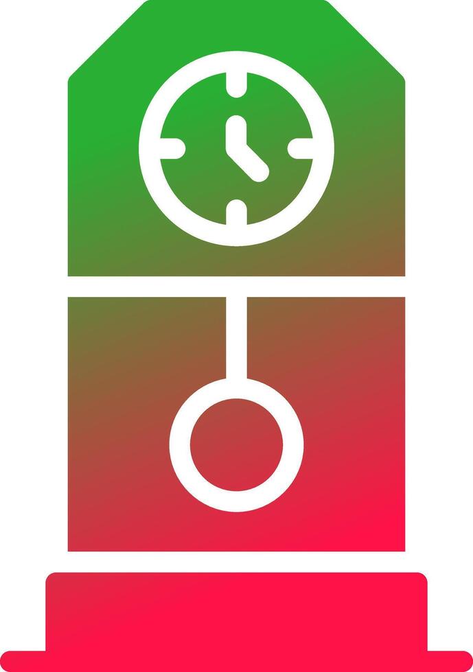 Uhr kreatives Icon-Design vektor