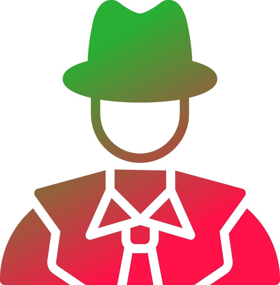 Spionage kreatives Icon-Design vektor