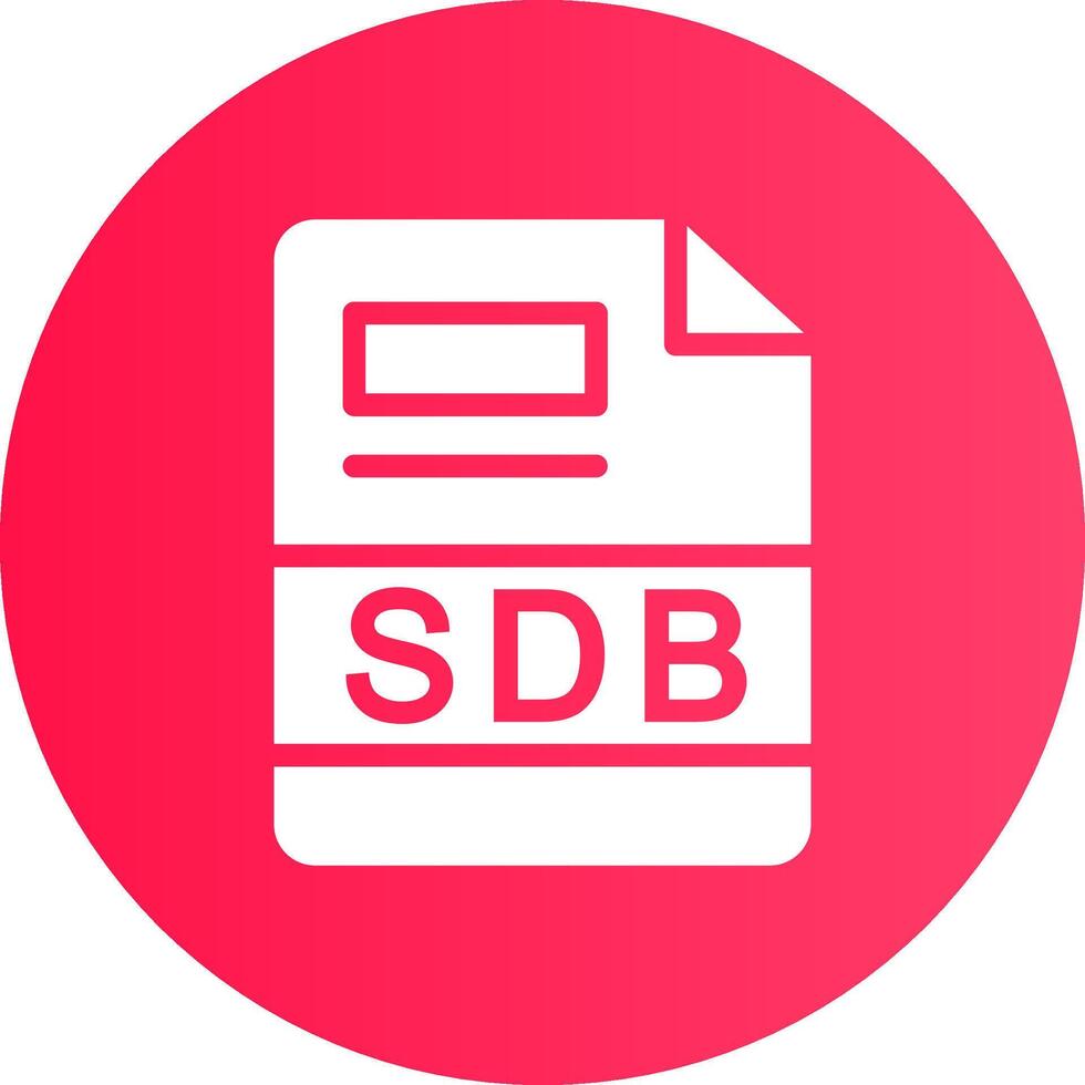 sdb kreativ Symbol Design vektor