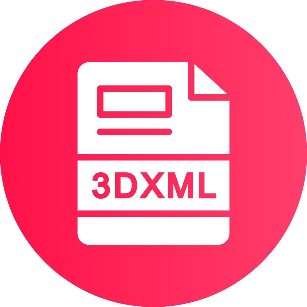 3dxml kreativ Symbol Design vektor