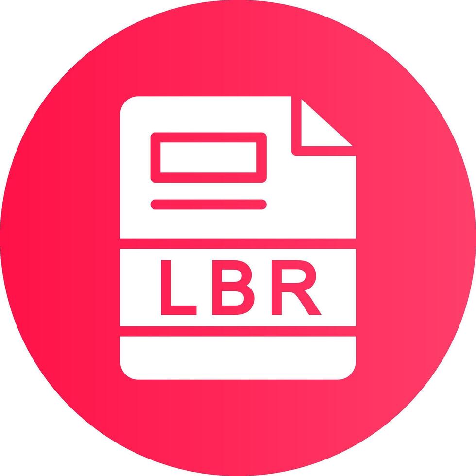 lbr kreativ Symbol Design vektor