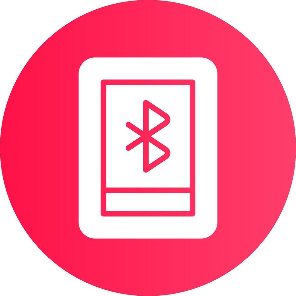 Bluetooth kreatives Icon-Design vektor