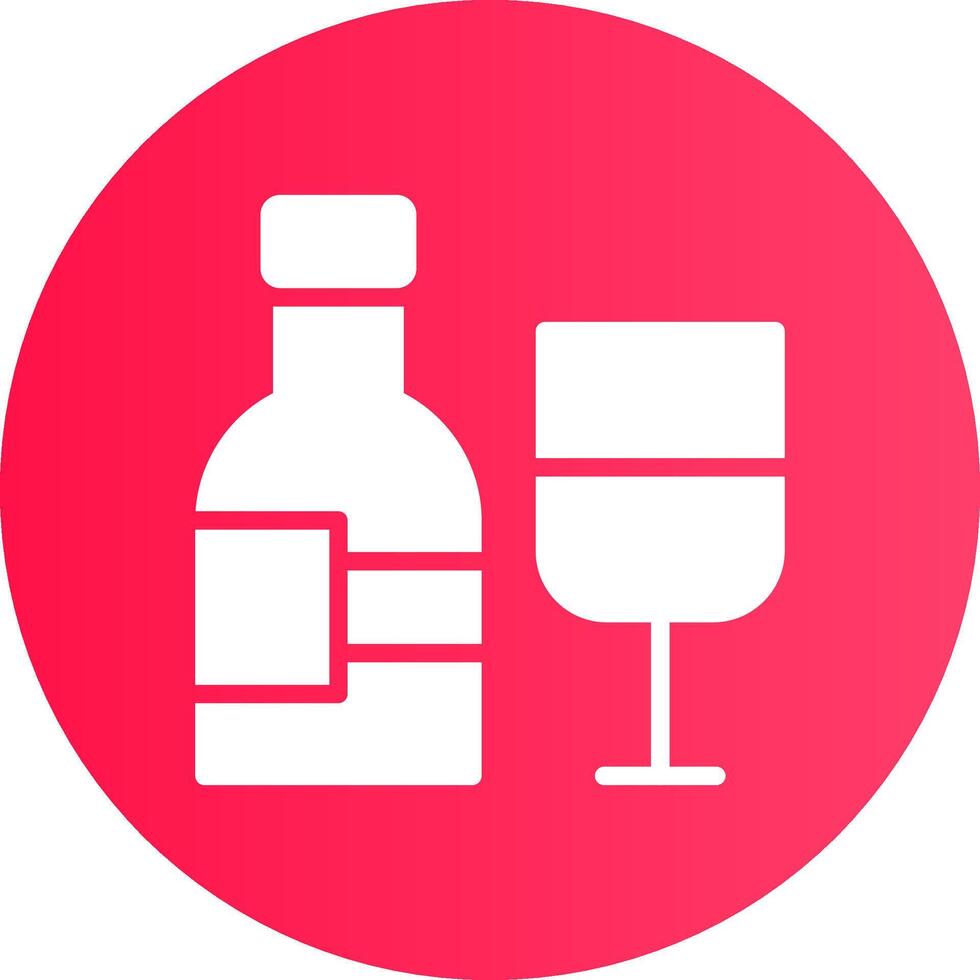 vin kreativ ikon design vektor