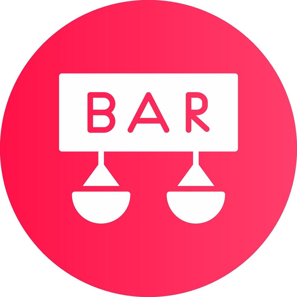 Bar kreatives Icon-Design vektor