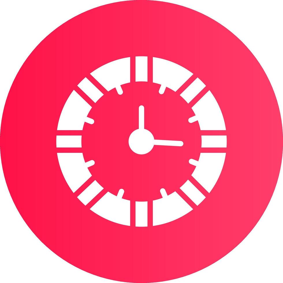 Uhr kreatives Icon-Design vektor