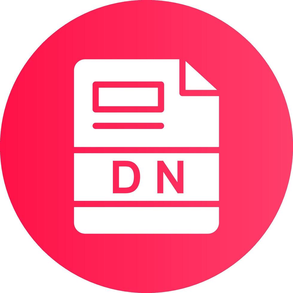 dn kreativ Symbol Design vektor