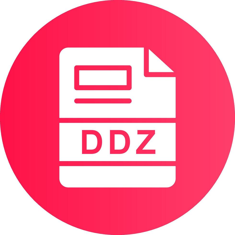 ddz kreativ Symbol Design vektor