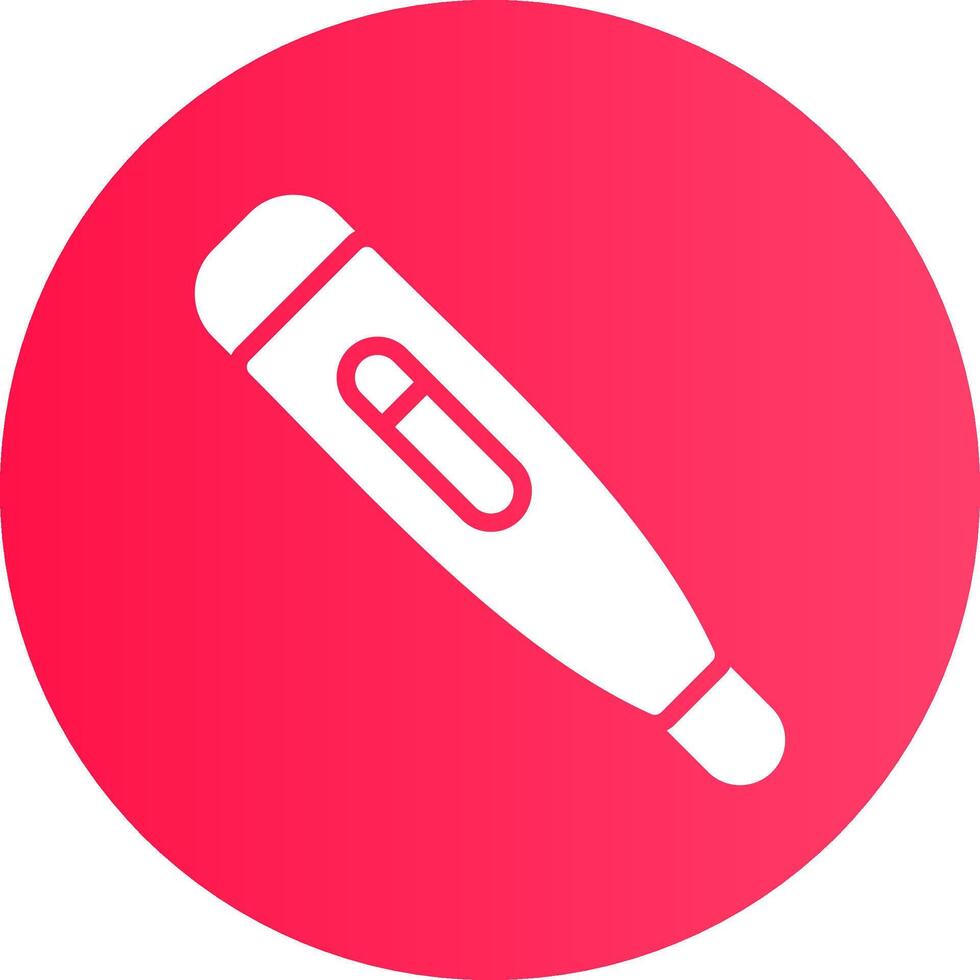 Thermometer kreatives Icon-Design vektor