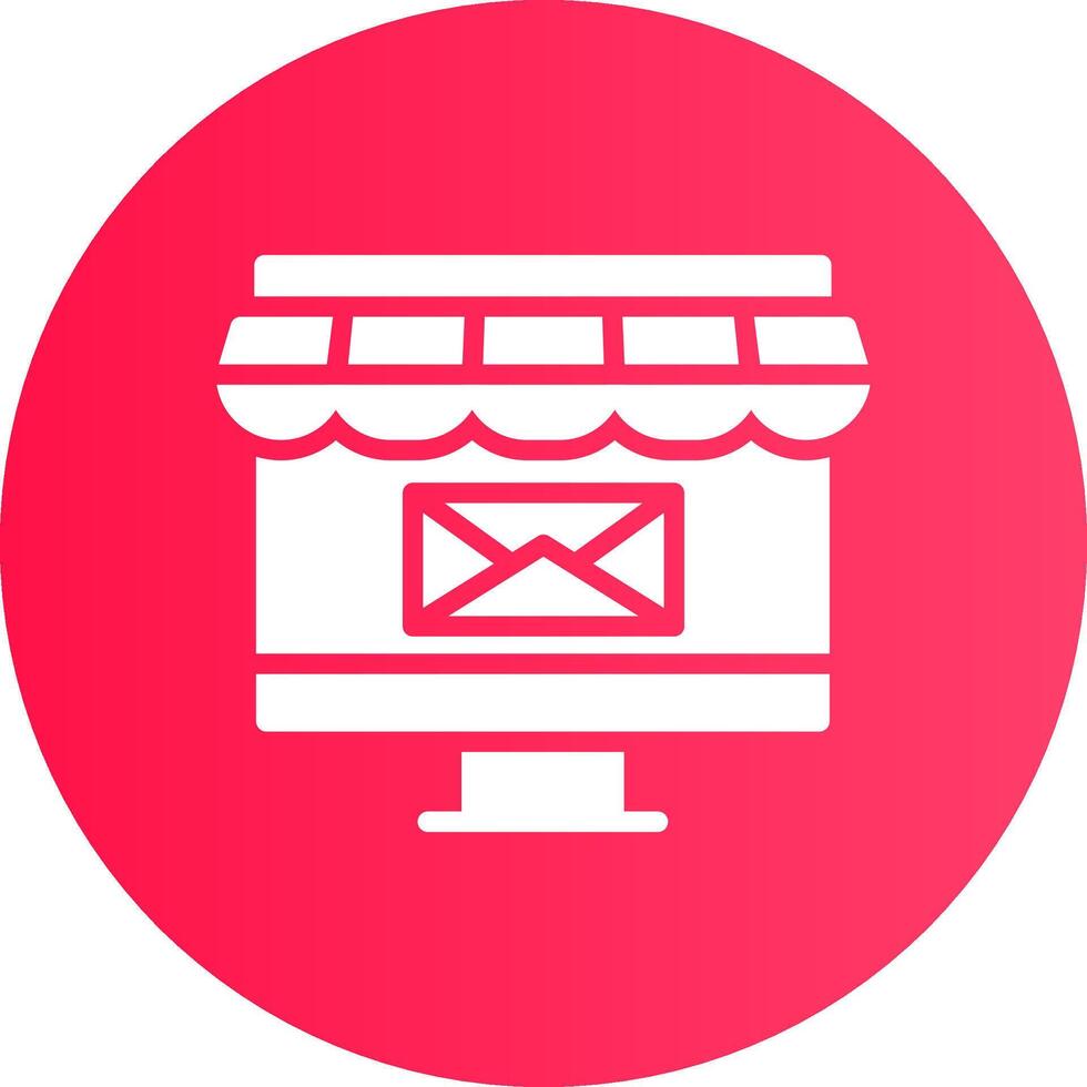 E-Mail kreatives Icon-Design vektor