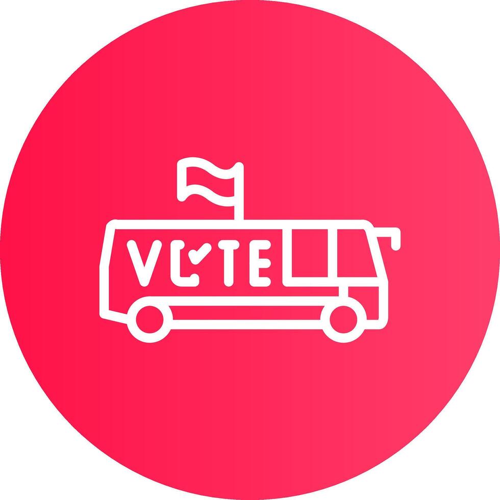 Bus kreatives Icon-Design vektor