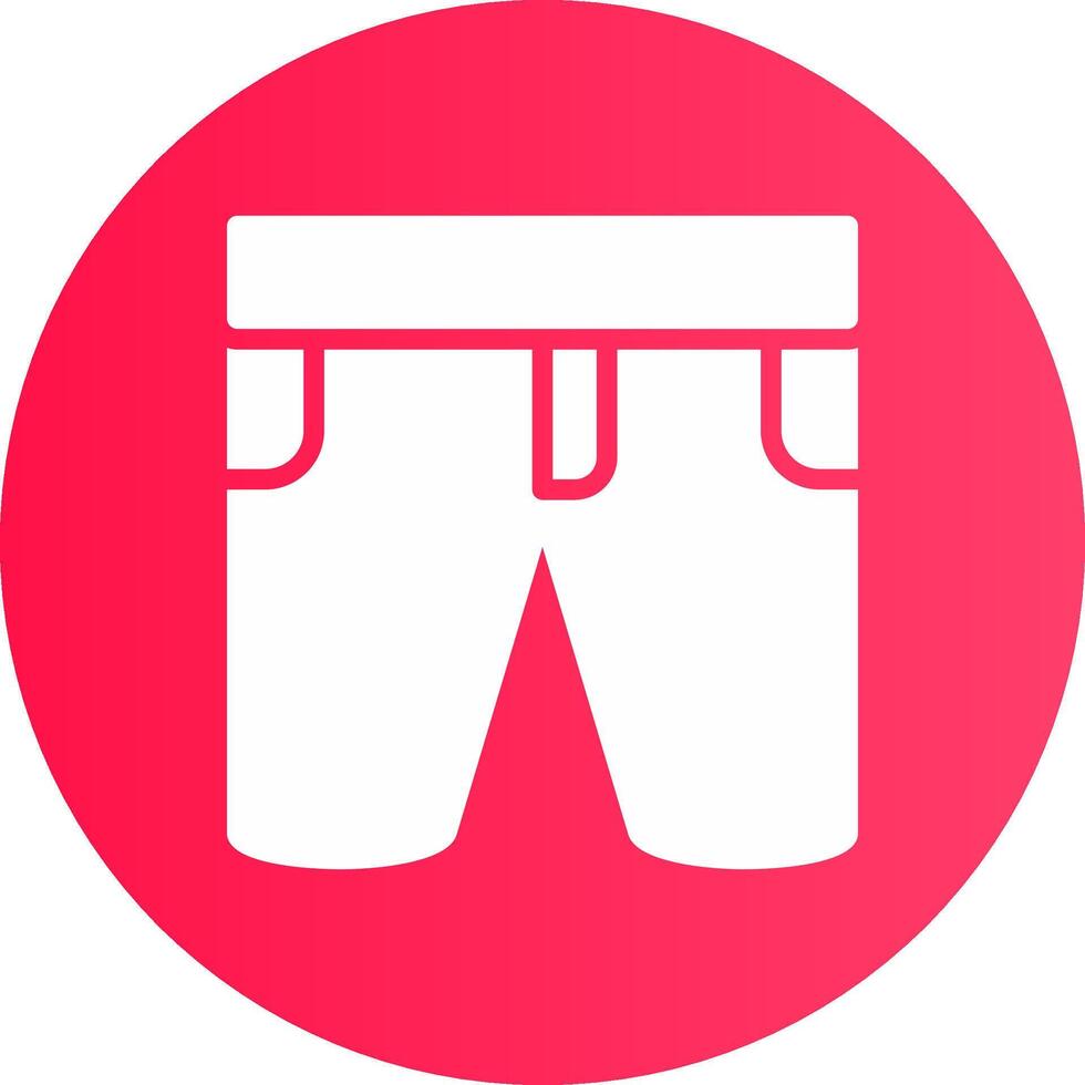 shorts kreativ ikon design vektor