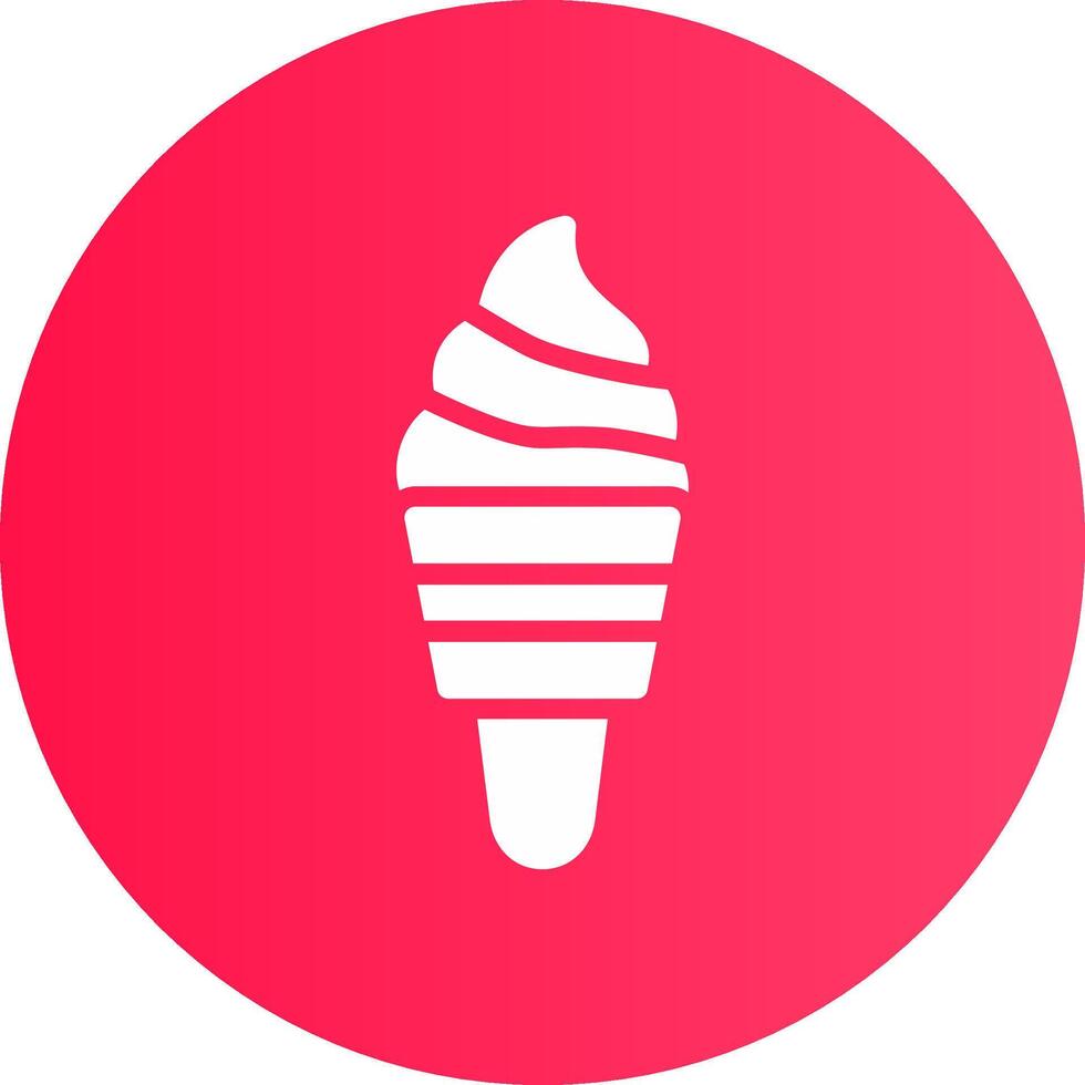 Eis kreatives Icon-Design vektor