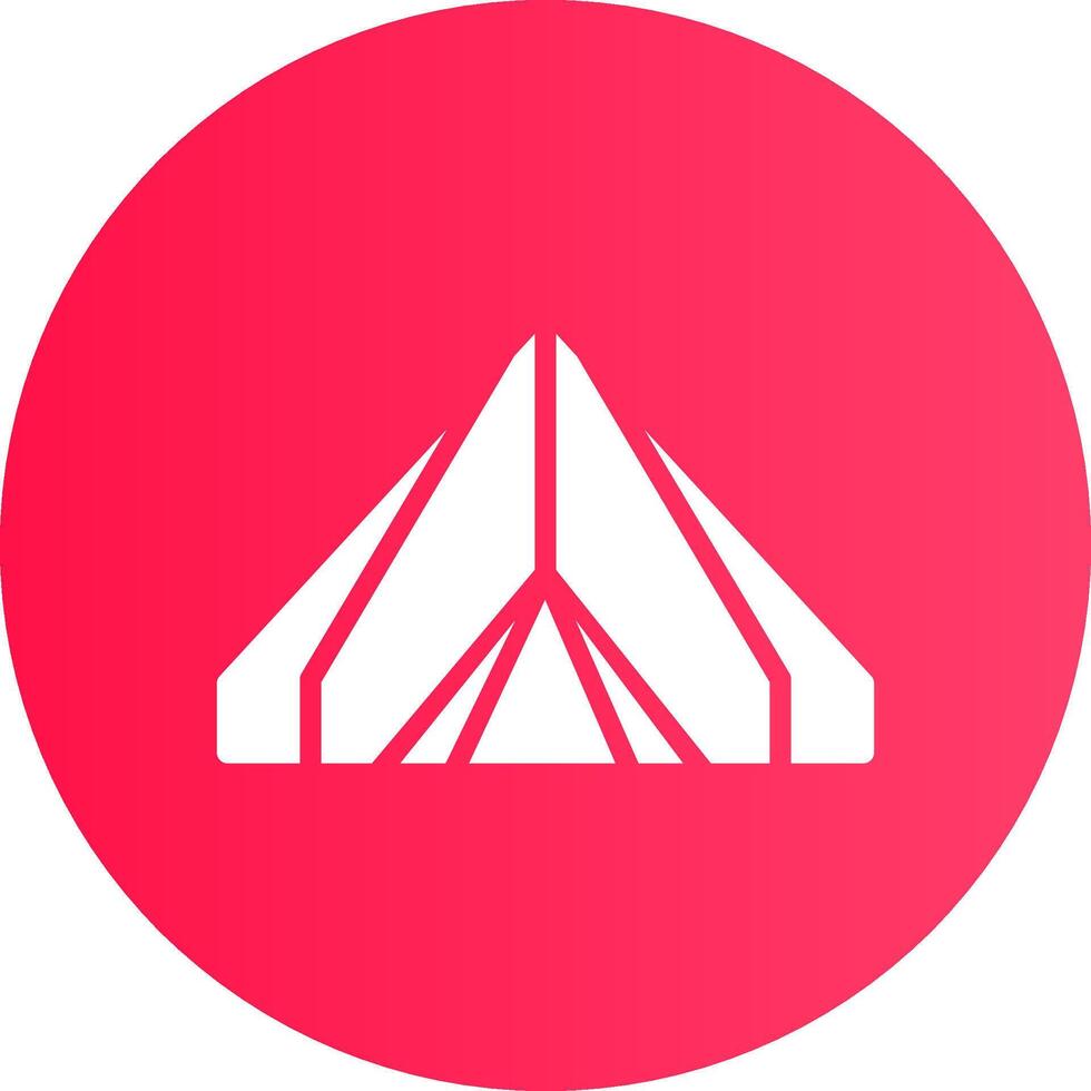 Camping kreatives Icon-Design vektor