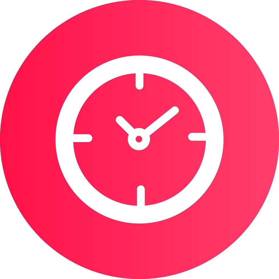 Uhr kreatives Icon-Design vektor