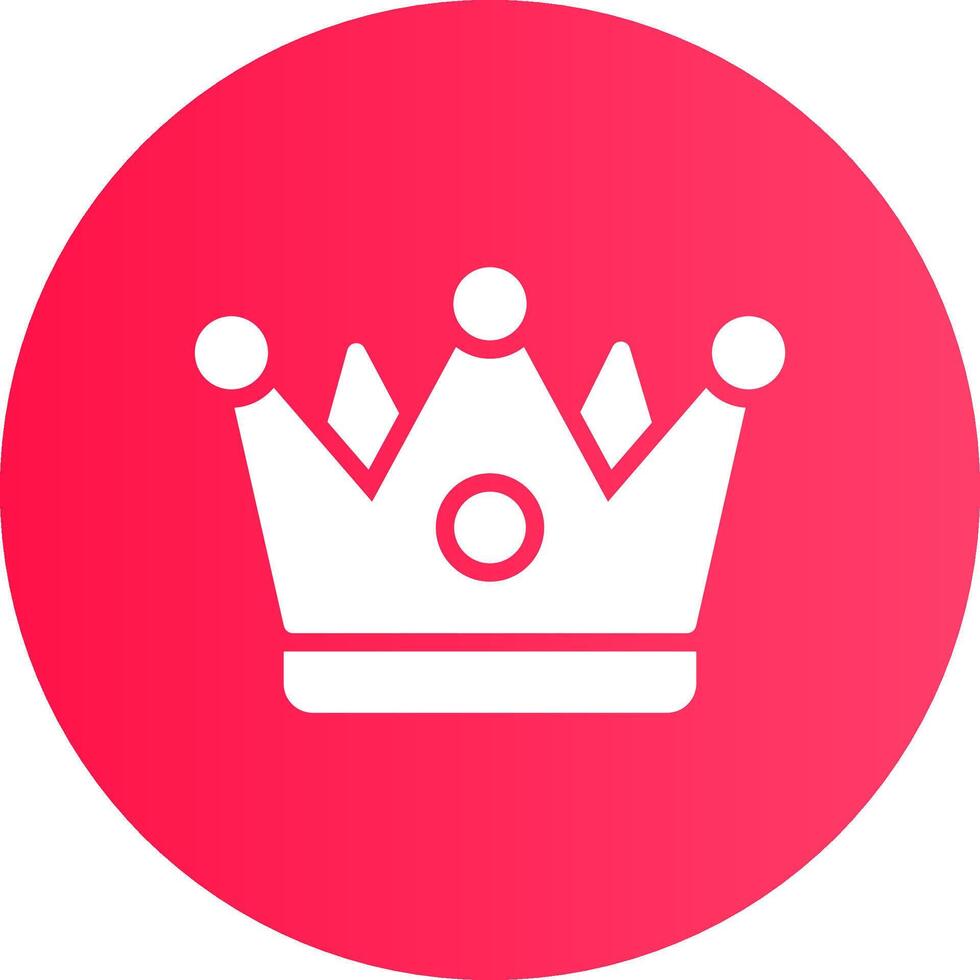 Tiara kreatives Icon-Design vektor