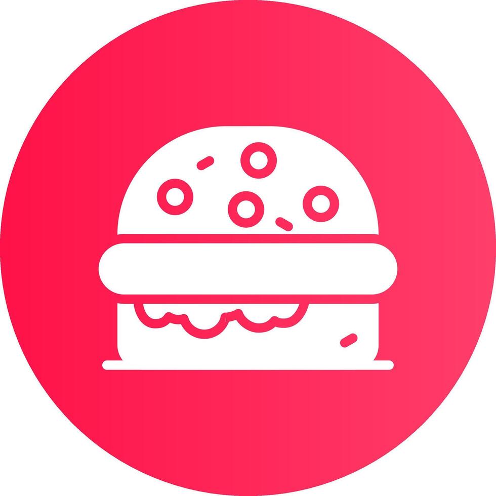 Burger kreatives Icon-Design vektor