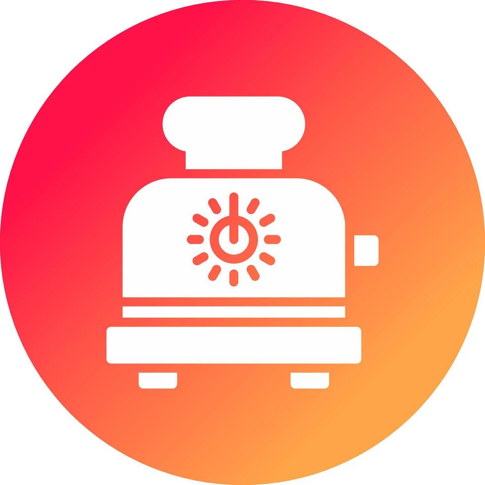 Toaster kreatives Icon-Design vektor