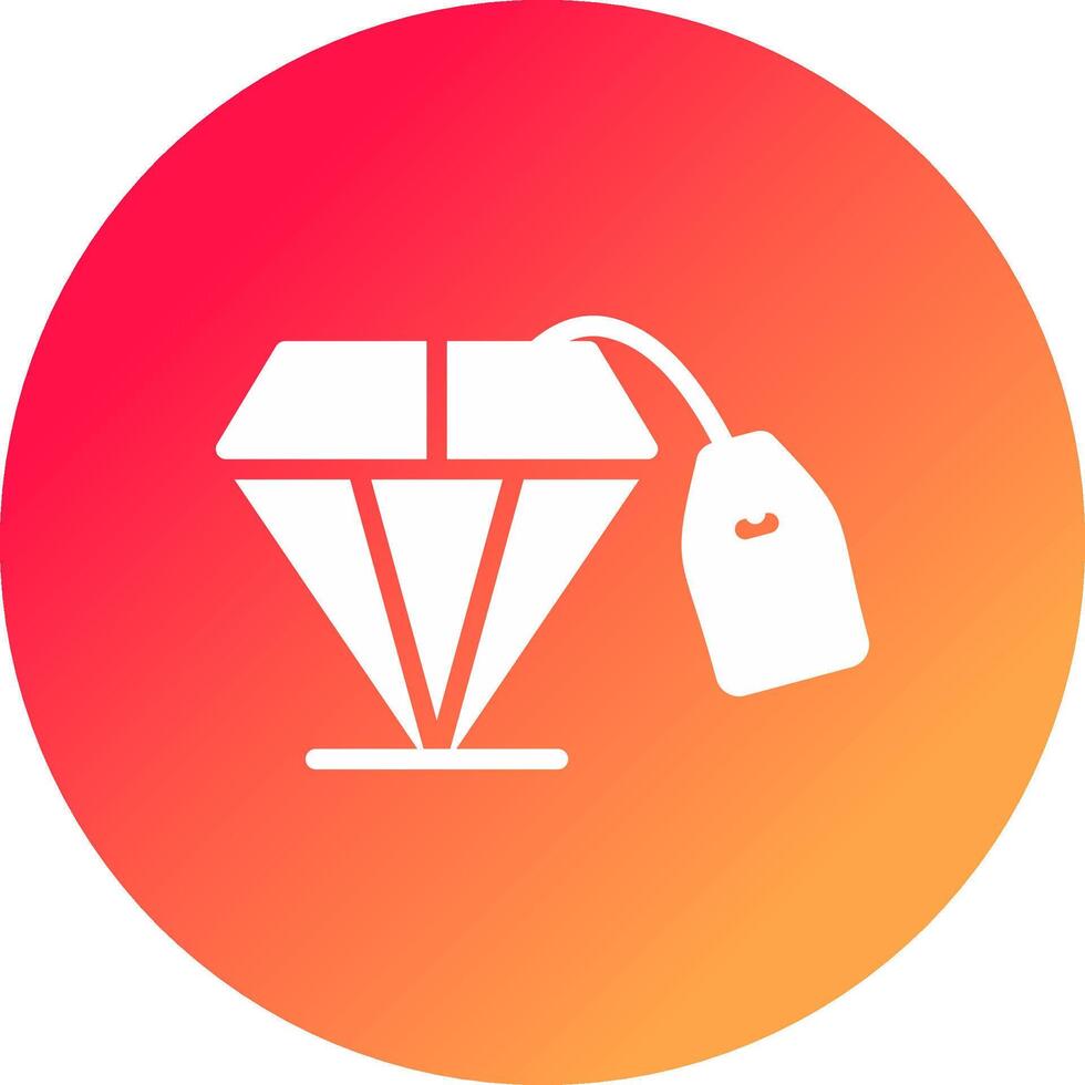 Diamant kreatives Icon-Design vektor