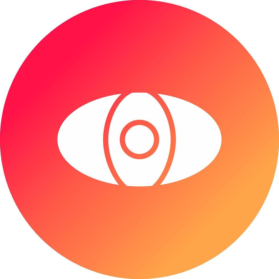 Auge kreatives Icon-Design vektor