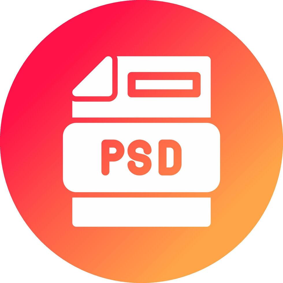 psd fil kreativ ikon design vektor