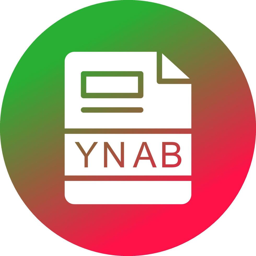 ynab kreativ ikon design vektor