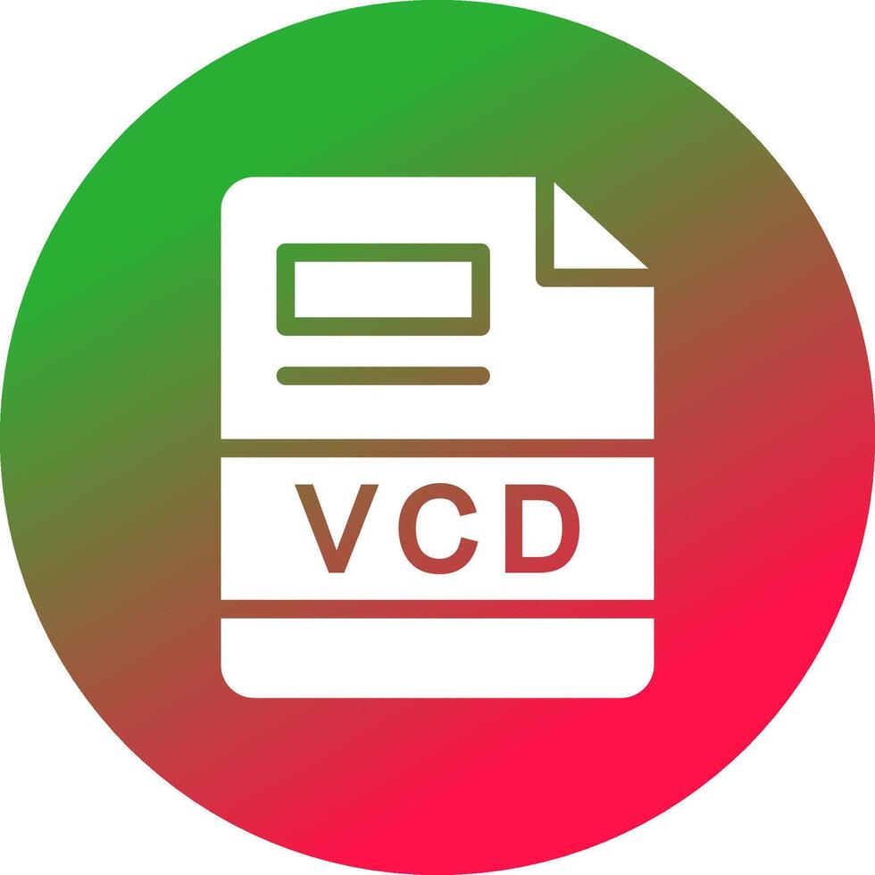 vcd kreativ Symbol Design vektor