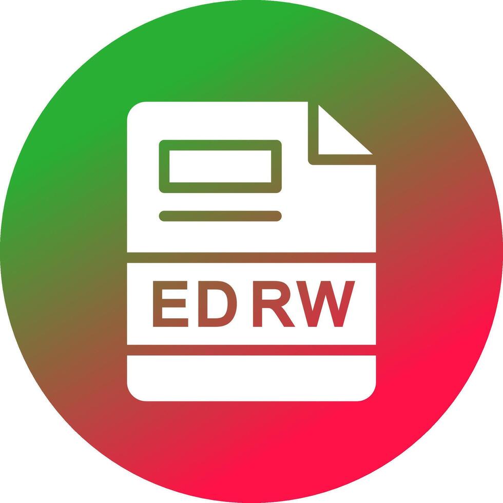 edrw kreativ Symbol Design vektor