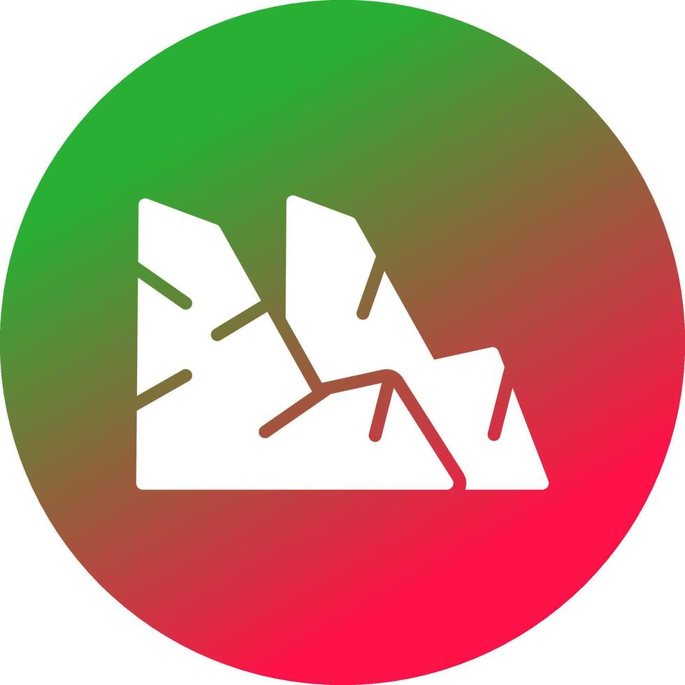 Bergbau kreatives Icon-Design vektor