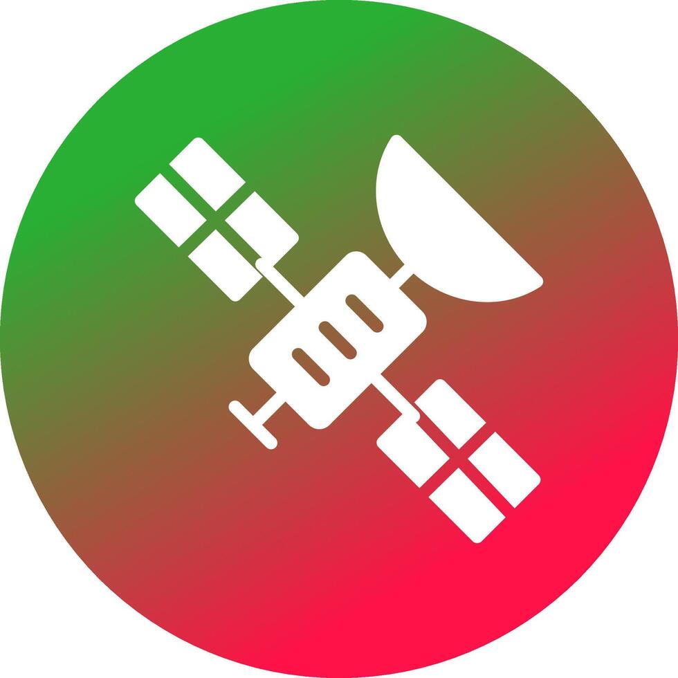 kreatives Icon-Design für Satelliten vektor