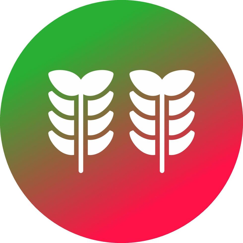 Getreide kreatives Icon-Design vektor