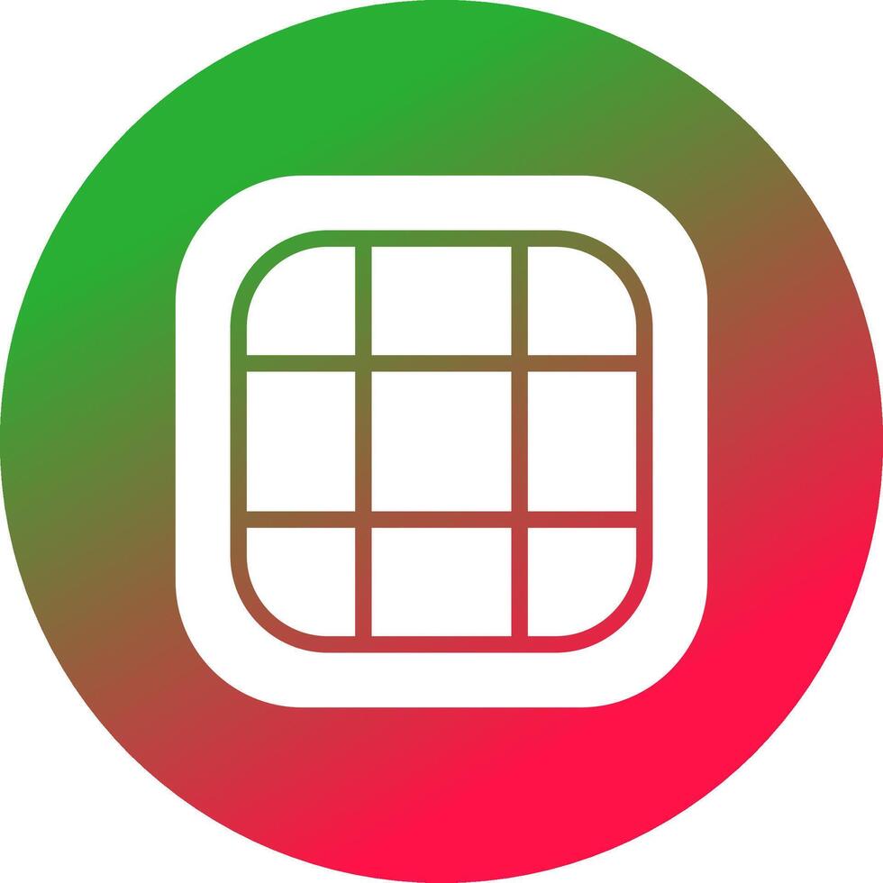 Gitter kreatives Icon-Design vektor