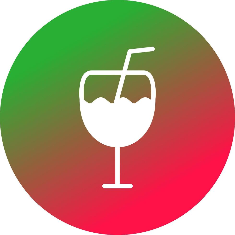 kreatives Icon-Design für Cocktails vektor